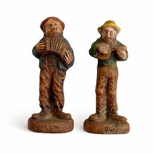 Vintage 1942 Syroco Hillbilly Band Figurines — LEM & BEN | Multi Products Co.